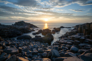 Sunset At The Giant's Causeway - Photography By Dario Lemos For The Shot NI